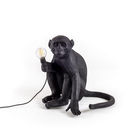 The Monkey Sitting műgyanta asztali lámpa-1