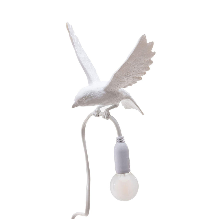 Sparrow with clamp műgyanta asztali lámpa-2