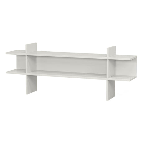 Jana fehér lakkozott fenyő polc-1