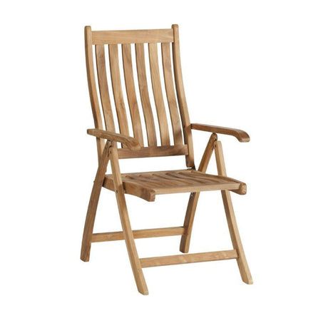 Comfort állítható fa kerti szék-0