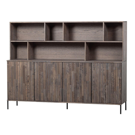 New Gravure 6 ajtós kőrisfa kabinet-0