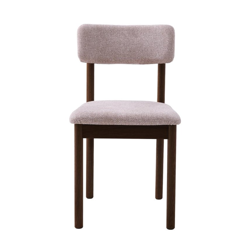 Canora design étkezőszék – Bouclé kárpittal és tölgyfa lábakkal