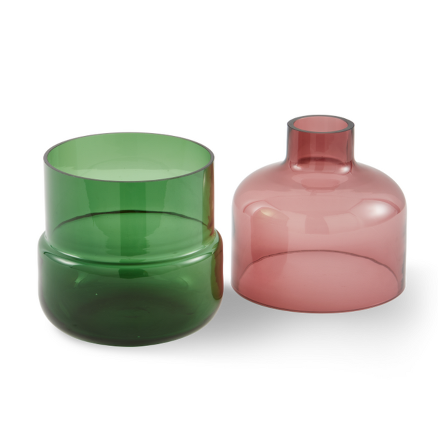 Fat fish glass decoration