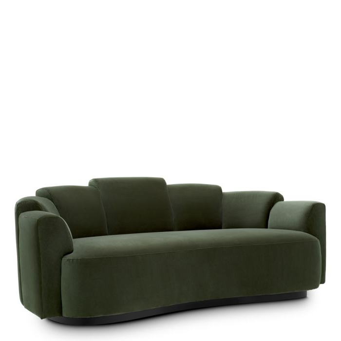 Marbella S kanapé – Exkluzív zöld bársony és ikonikus elegancia