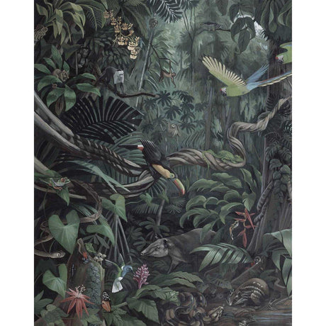 Tropical Landscape 1 négyzet alakú tapéta panel-0