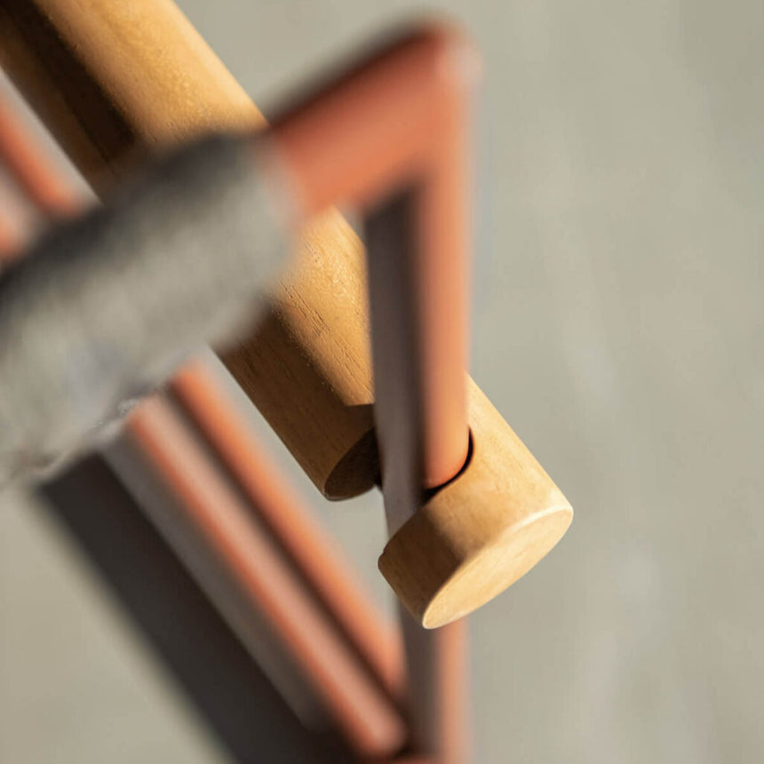 Pipe garden armchair
