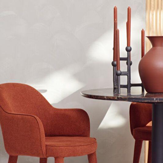 Round Folding metal candle holder 30cm