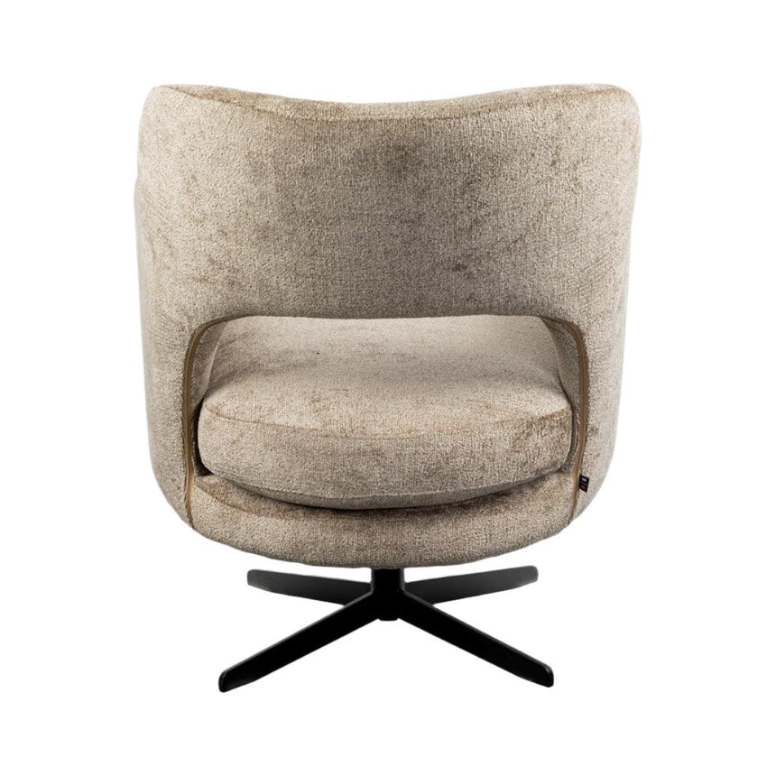 Posh swivel armchair