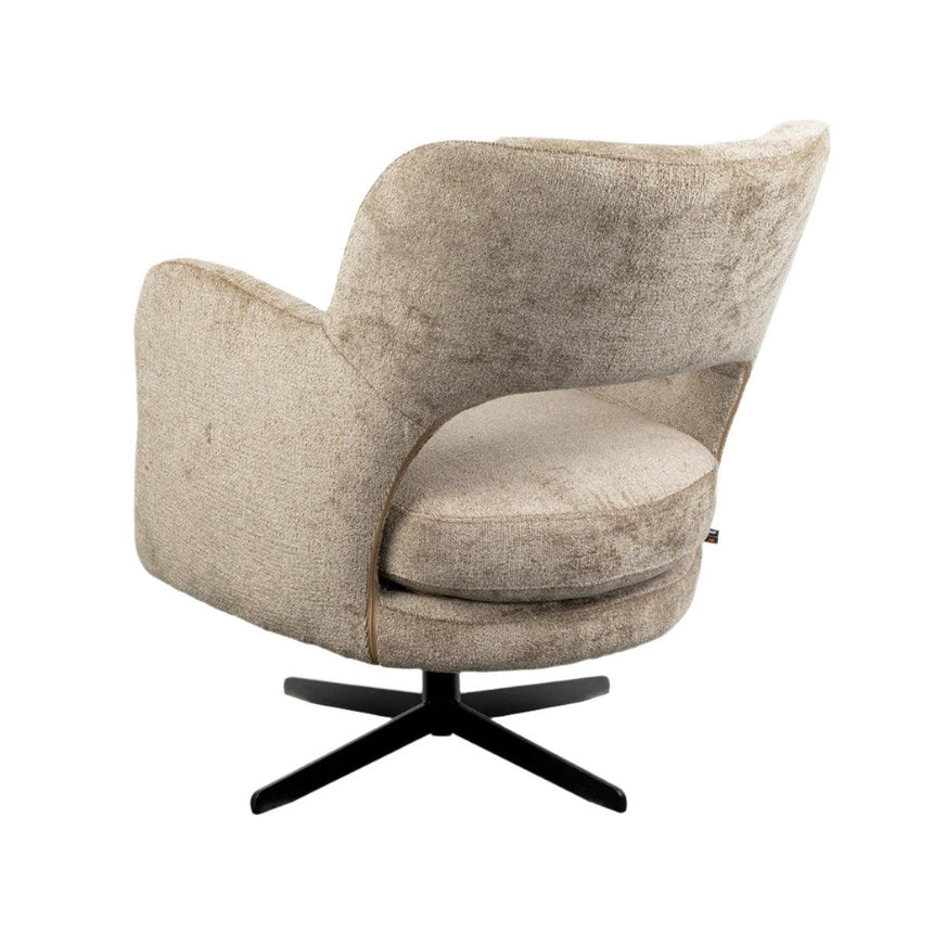 Posh swivel armchair
