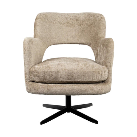 Posh swivel armchair