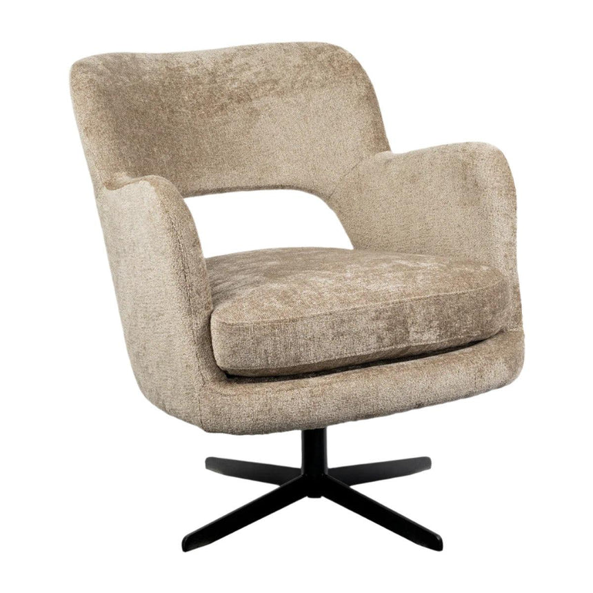 Posh swivel armchair