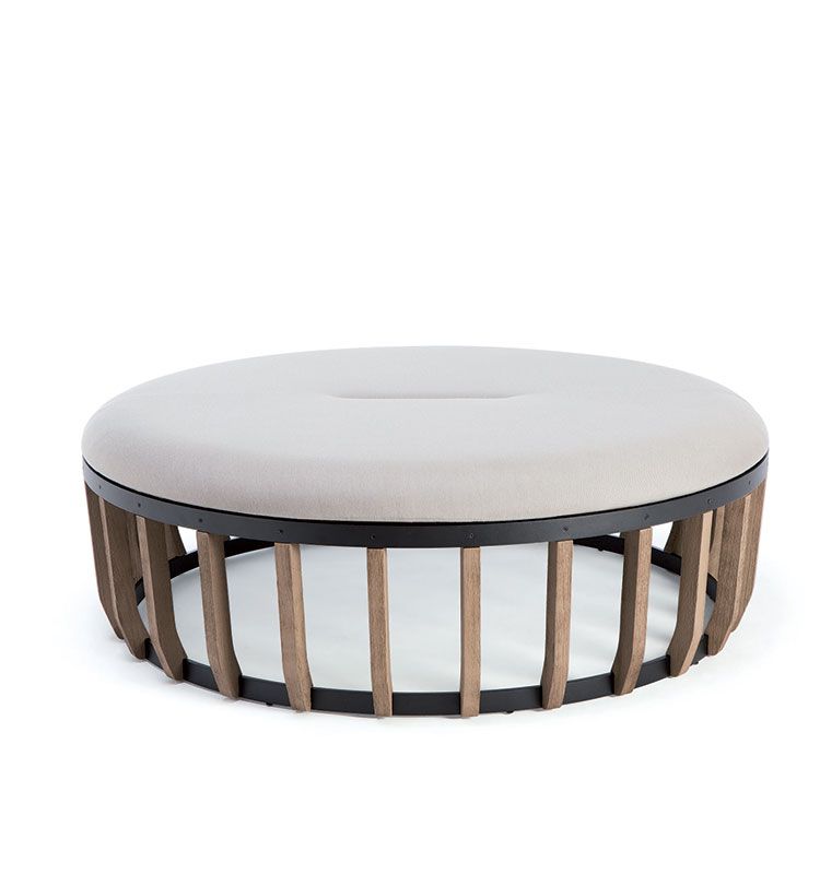 Swing garden pouf