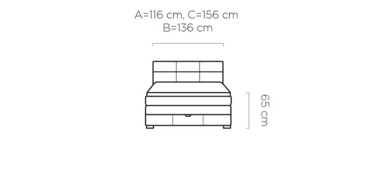 Rita  Boxspring ágy