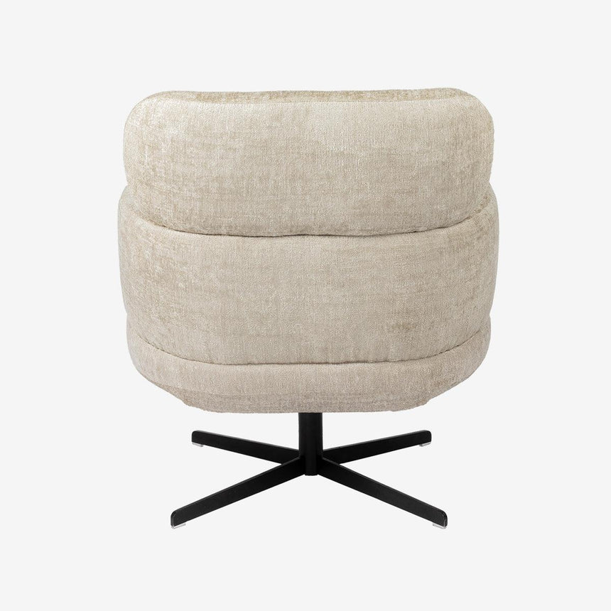 Rana swivel armchair