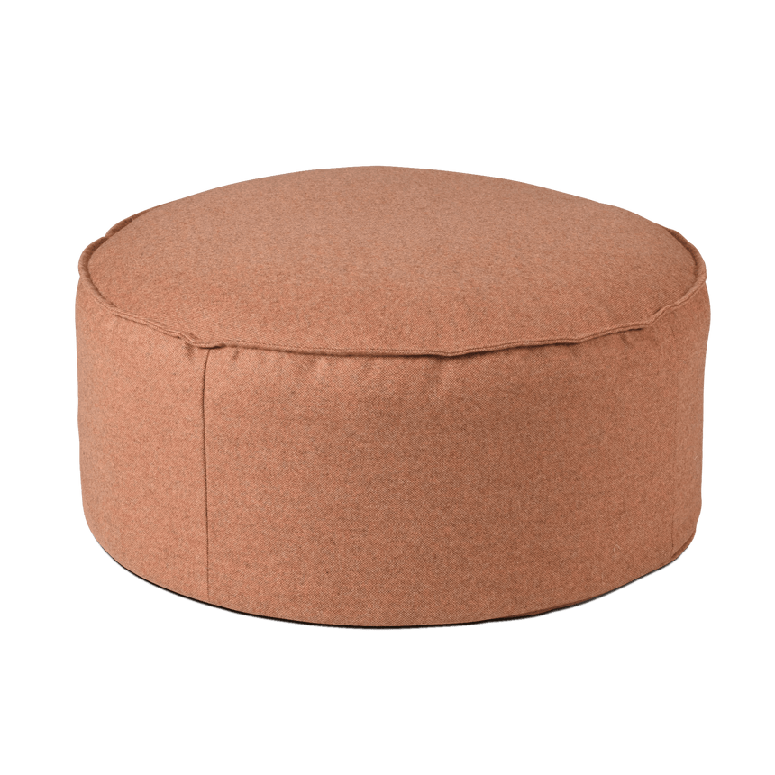 Ruby pouf