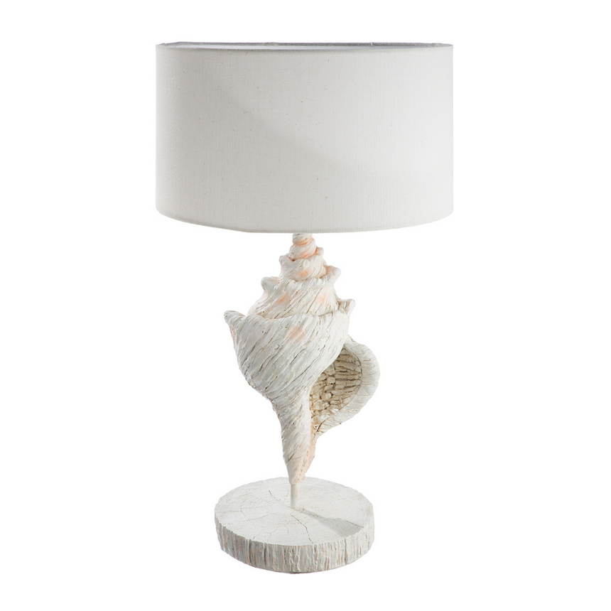 Shell műgyanta asztali lámpa