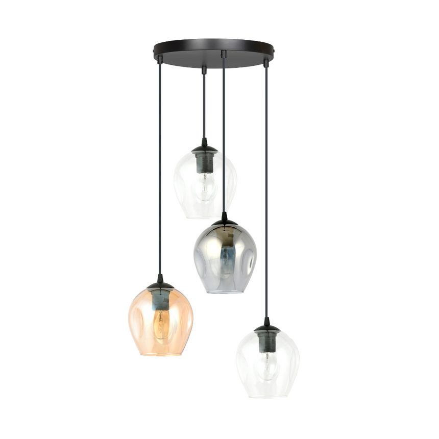 Istar 4 BL Premium Mix metal pendant lamp