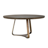 Cambronne metal dining table Ø152