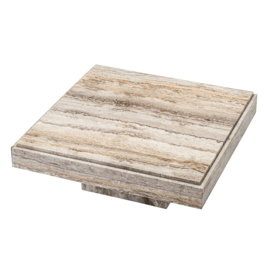 Sartoria limestone coffee table