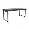 Dining wooden folding table 165x75