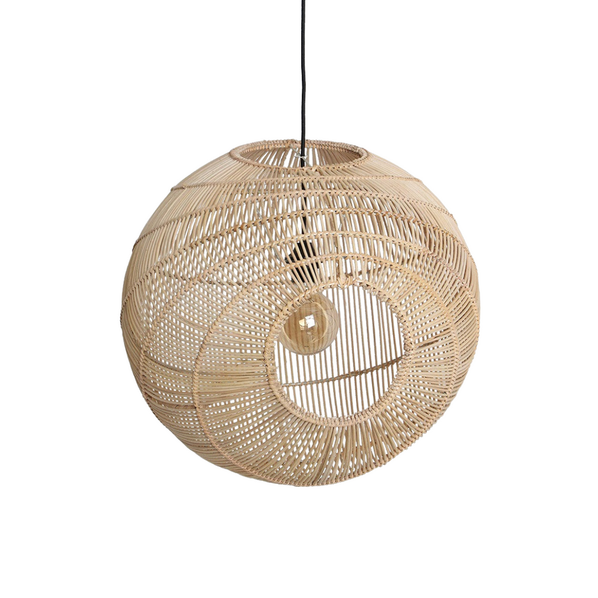 Luna Sphere rattan függőlámpa