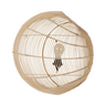 Luna rattan wall lamp
