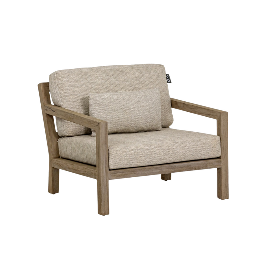 Olive szövet kerti fotel