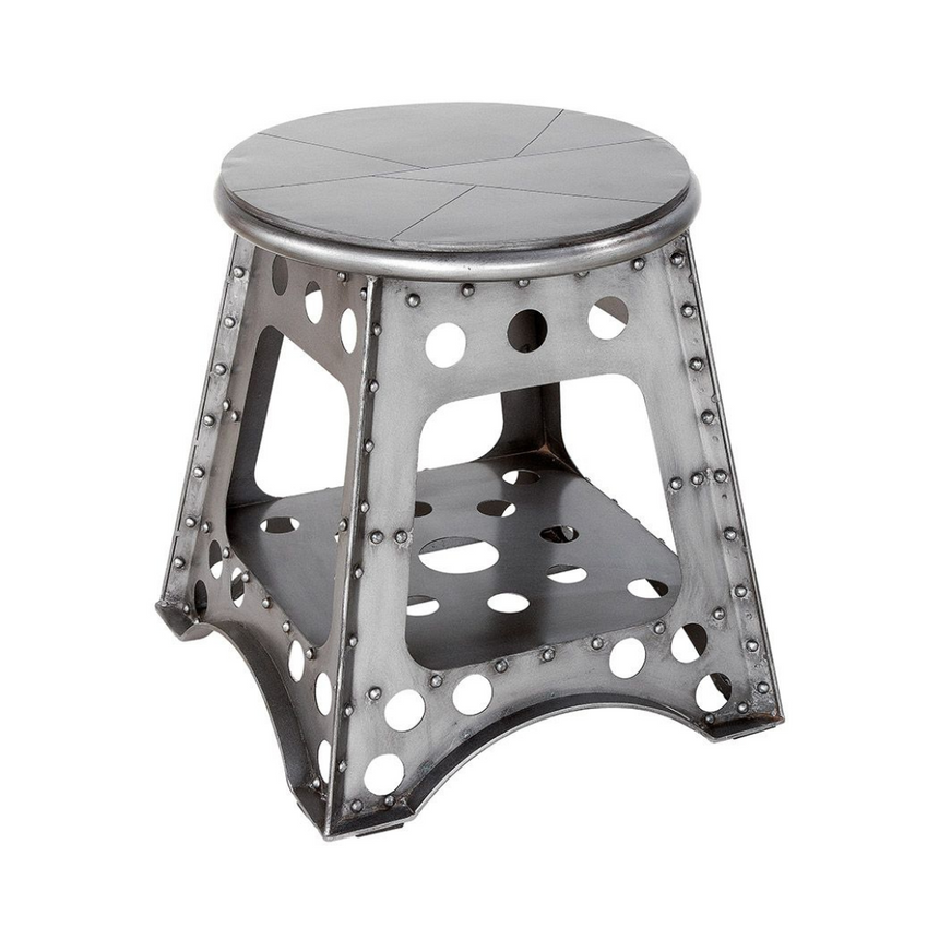 Aviation metal footrest