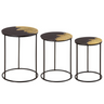 Loro metal storage table set