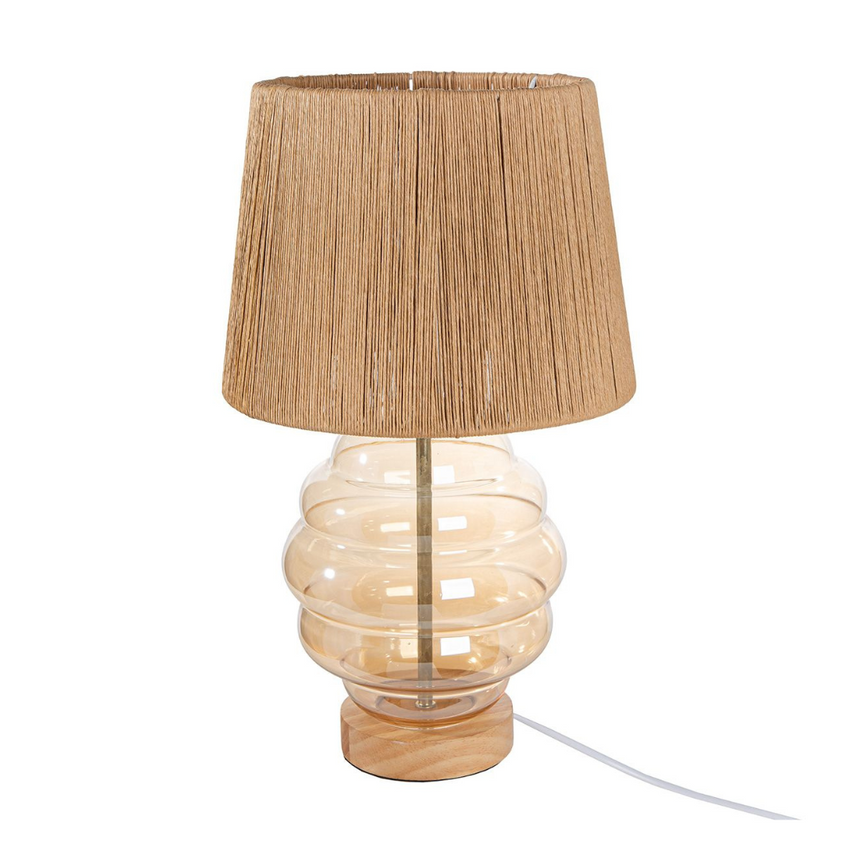 Organic üveg asztali lámpa