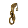 Snake resin wall lamp