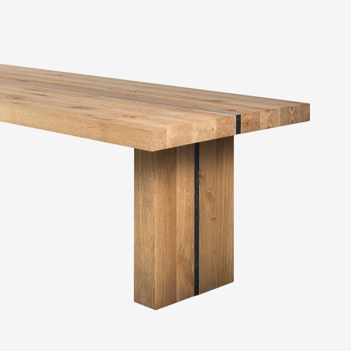 Strip dining table