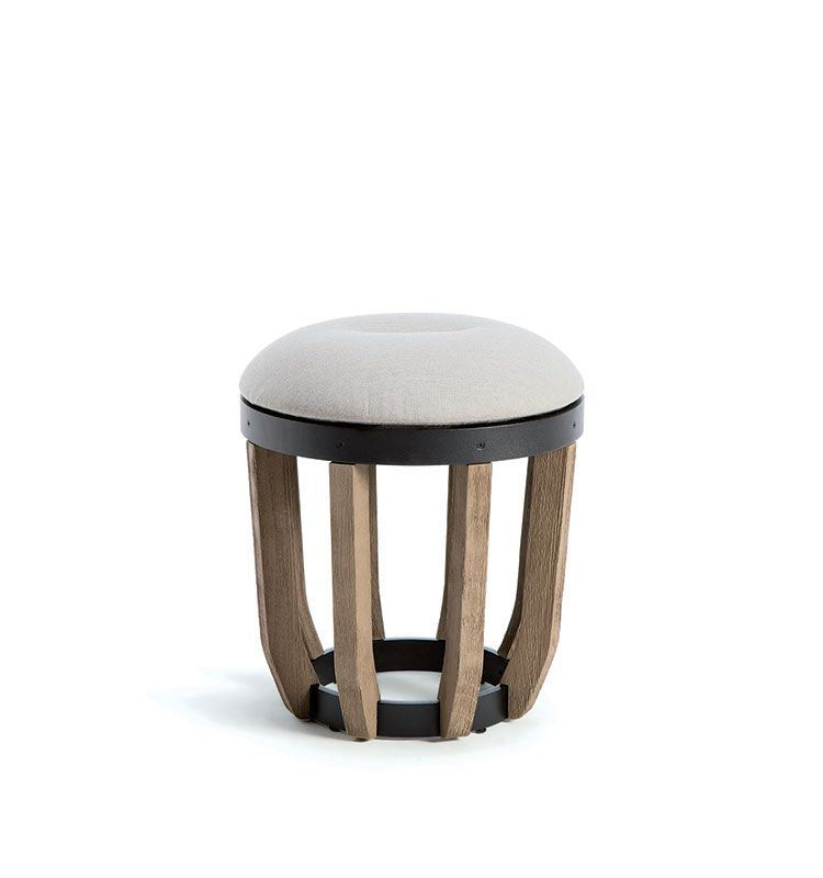 Swing garden pouf