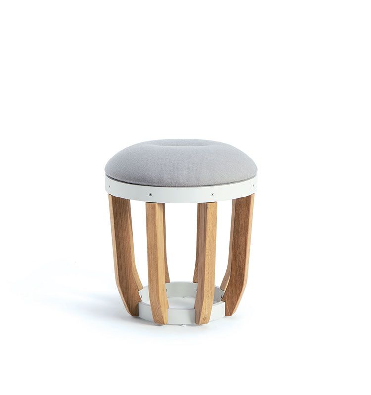 Swing garden pouf
