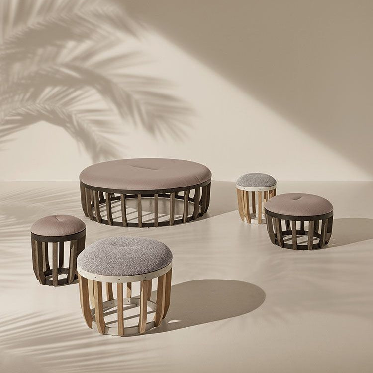 Swing garden pouf