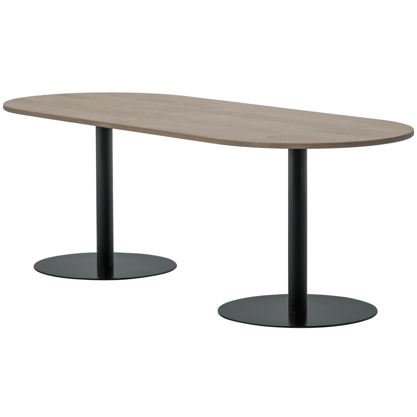 Tablo Oval fa étkezőasztal 220x90