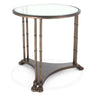 Lioness glass side table