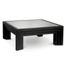 Metropolitan antique mirror glass coffee table