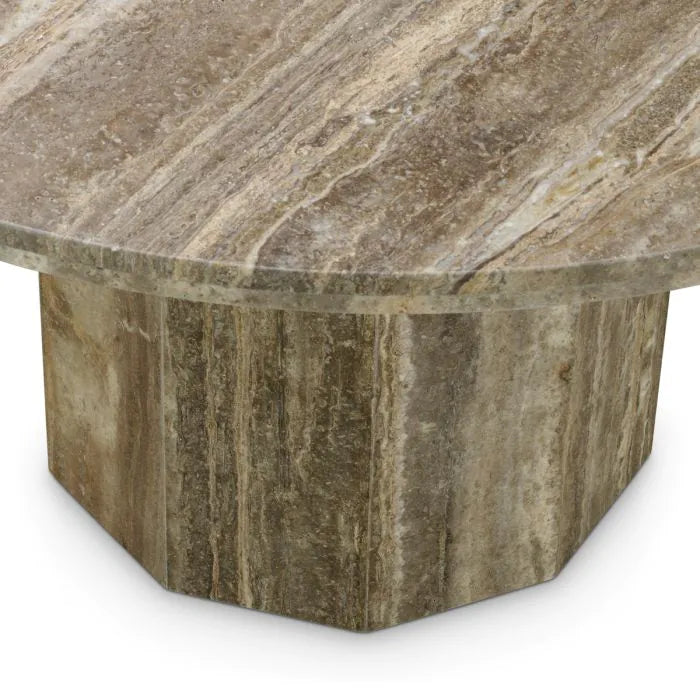 Florence limestone dining table