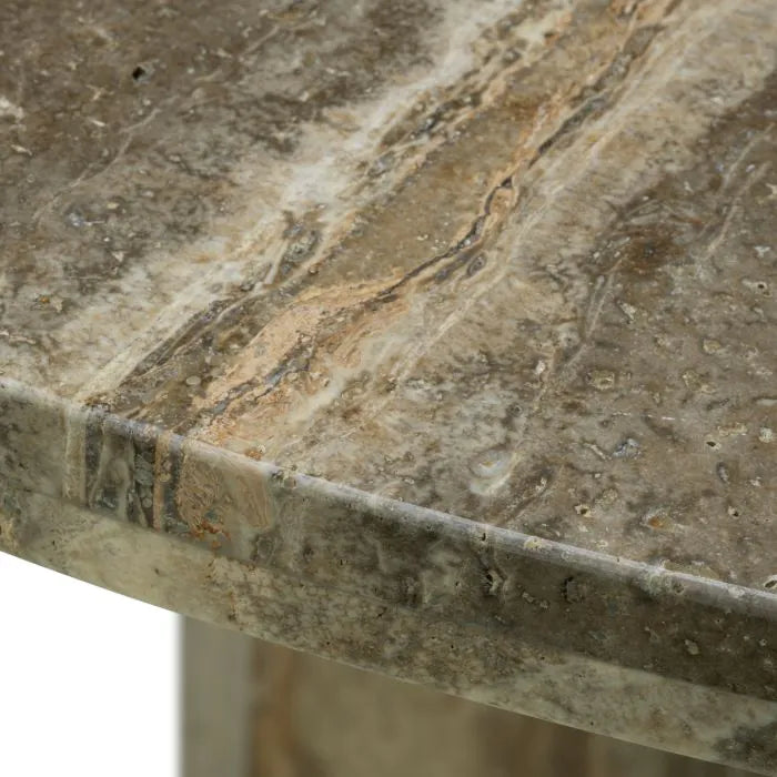 Florence limestone dining table