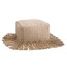 Vieste fabric pouf