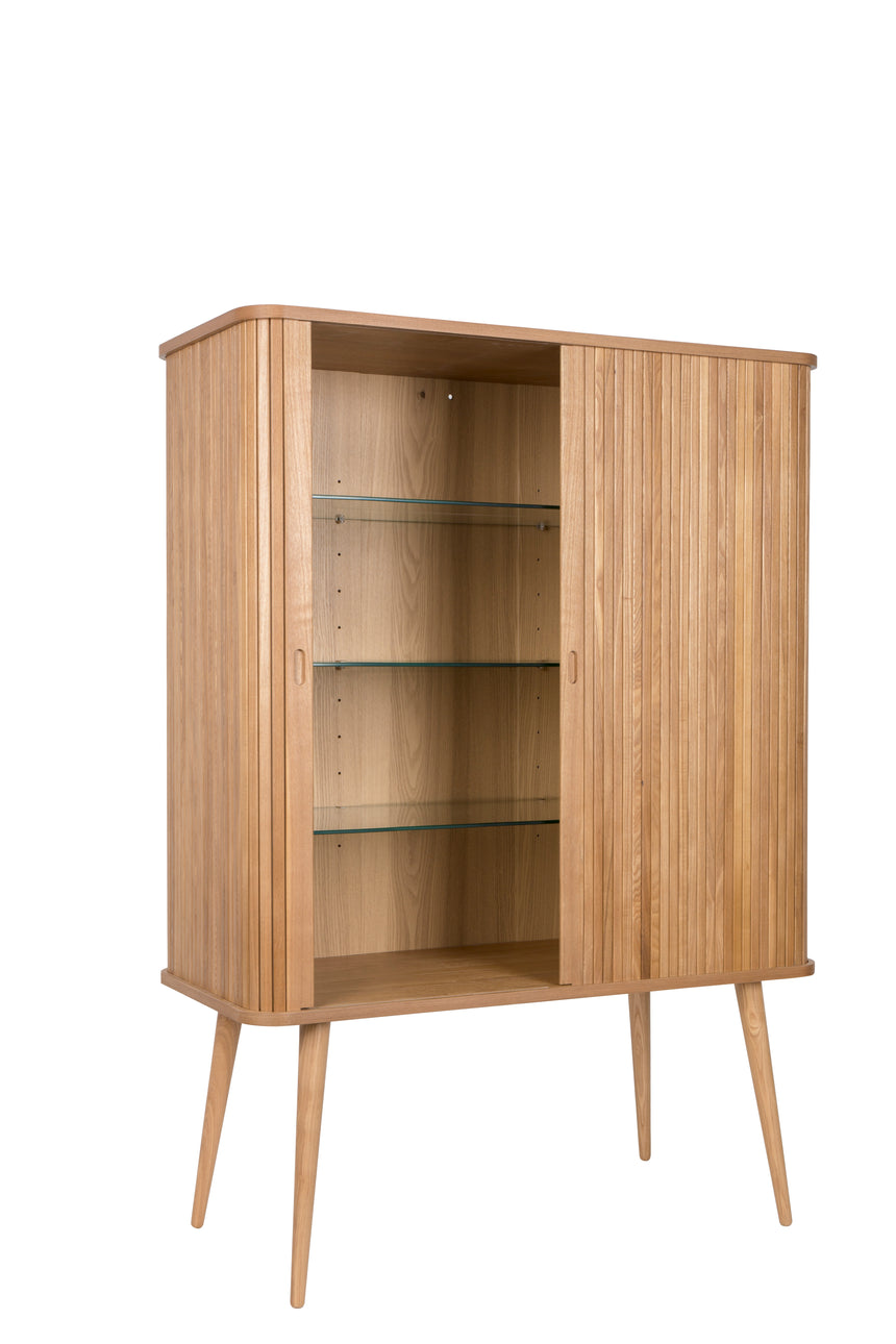 Barbier 2-door wooden cabinet