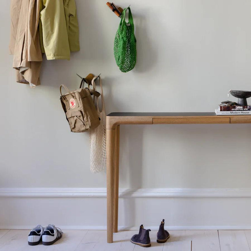 Heart'n'Soul console table with natural legs