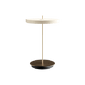 Asteria Move metal table lamp with brass base