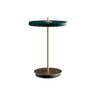 Asteria Move metal table lamp with brass base