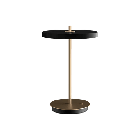 Asteria Move metal table lamp with brass base