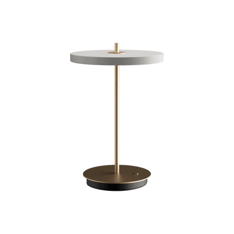 Asteria Move metal table lamp with brass base