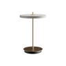 Asteria Move metal table lamp with brass base