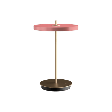 Asteria Move metal table lamp with brass base