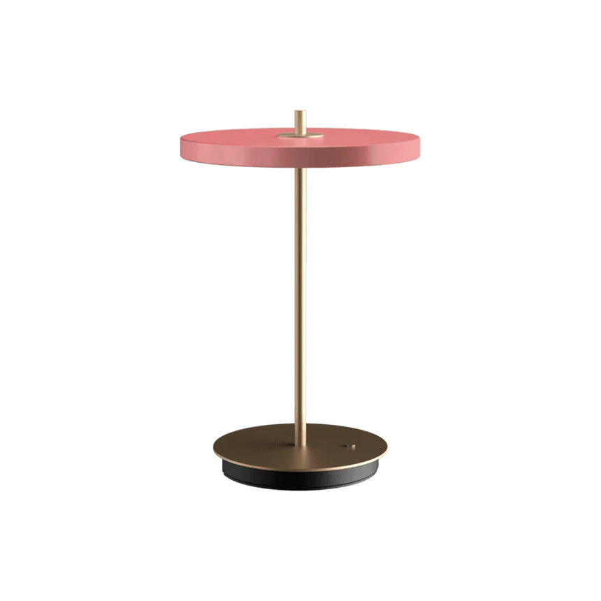Asteria Move metal table lamp with brass base